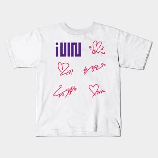 AUTOGRAPHS OF THE GROUP (G) IDLE Kids T-Shirt